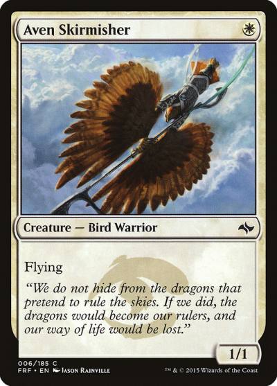 Aven Skirmisher 6 Fate Reforged Magic card