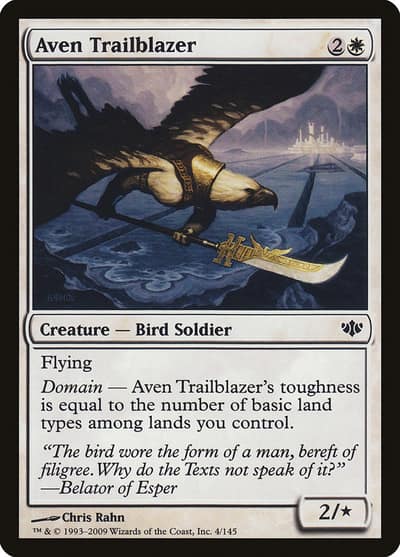 Aven Trailblazer 4 Conflux Magic card