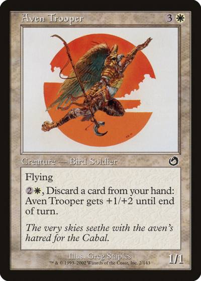 Aven Trooper 2 Torment Magic card