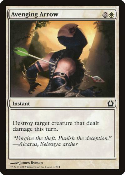 Avenging Arrow RTR-4 Return to Ravnica Magic card