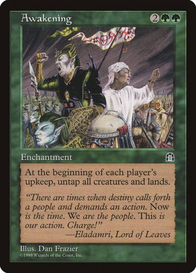 Awakening STH-101 Stronghold Magic card