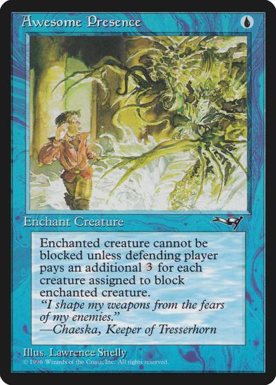 Awesome Presence ALL-23B Alliances Magic card