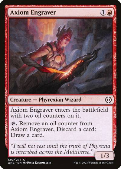 Axiom Engraver ONE-120 Phyrexia: All Will Be One Magic card