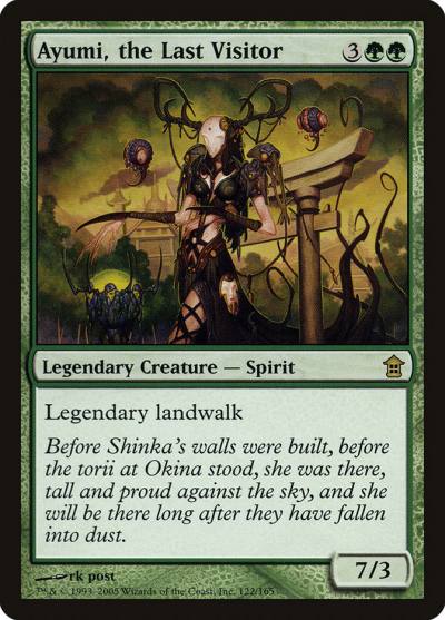 Ayumi, the Last Visitor 122 Saviors of Kamigawa Magic card