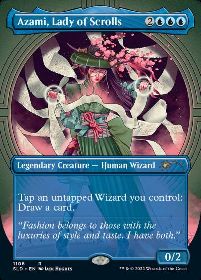 Azami, Lady of Scrolls SLD-1106 Secret Lair Drop Magic card