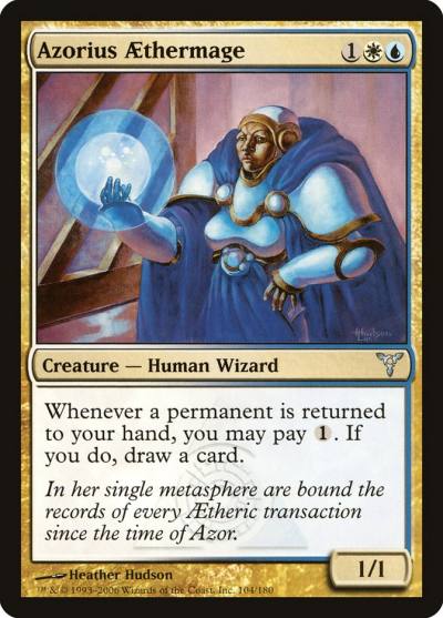 Azorius Aethermage DIS-104 Dissension Magic card