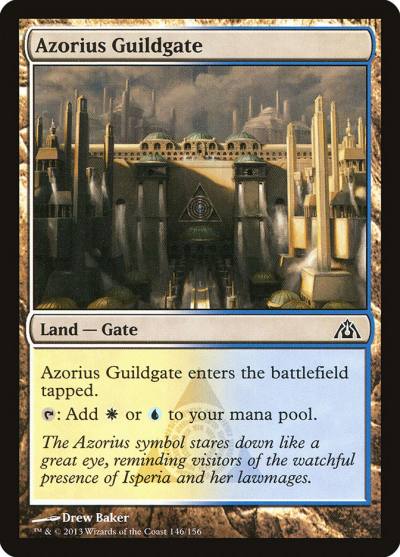 Azorius Guildgate DGM-146 Dragon's Maze Magic card