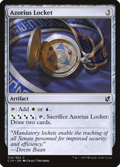 Azorius Locket C19-210 Commander 2019 Magic card
