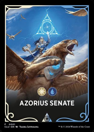 Azorius Senate FCLU-1 Ravnica: Clue Edition Front Cards Magic card