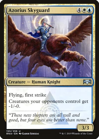 Azorius Skyguard 155 Ravnica Allegiance Magic card