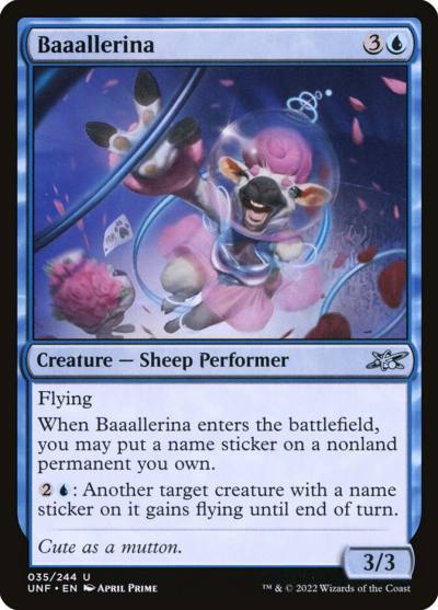 Baaallerina UNF-35 Unfinity Magic card