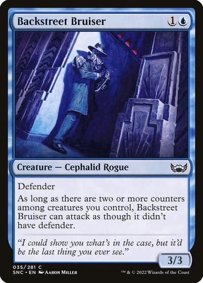 Backstreet Bruiser 35 Streets of New Capenna Magic card