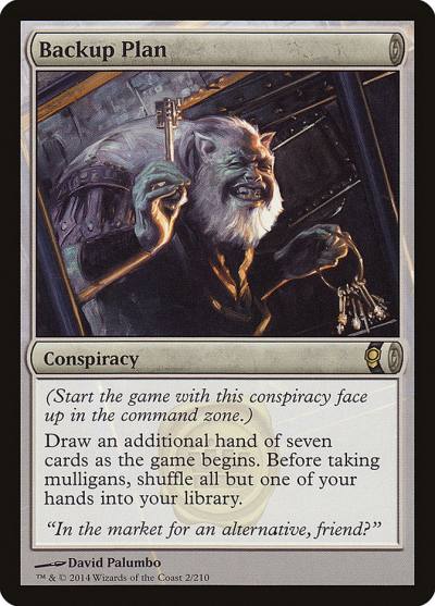 Backup Plan CNS-2 Conspiracy Magic card