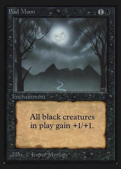 Bad Moon CED-94 Collectors' Edition Magic card