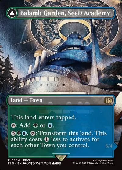 Balamb Garden, SeeD Academy // Balamb Garden, Airborne FIN-354 Final Fantasy Magic card