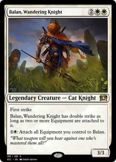 Balan, Wandering Knight PZ2-65757 Treasure Chest Magic card