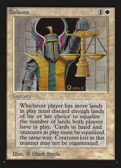 Balance CED-3 Collectors' Edition Magic card