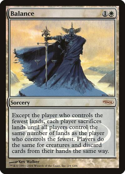 Balance G04-2 Judge Gift Cards 2004 Magic card