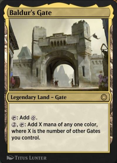 Baldur's Gate HBG-266 Alchemy Horizons: Baldur's Gate Magic card