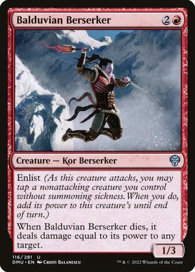 Balduvian Berserker 116 Dominaria United Magic card