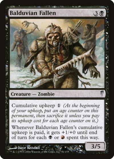 Balduvian Fallen CSP-51 Coldsnap Magic card