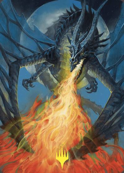 Balefire Dragon // Balefire Dragon ACMM-65 Commander Masters Art Series Magic card