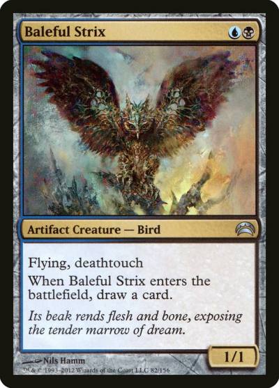 Baleful Strix PC2-82 Planechase 2012 Magic card