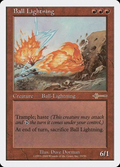 Ball Lightning BTD-35 Beatdown Box Set Magic card