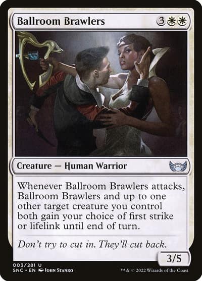 Ballroom Brawlers 3 Streets of New Capenna Magic card