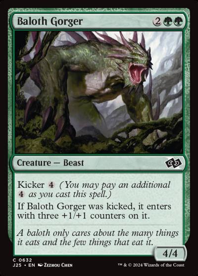 Baloth Gorger J25-632 Foundations Jumpstart Magic card