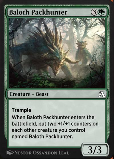 Baloth Packhunter ANB-90 Arena Beginner Set Magic card