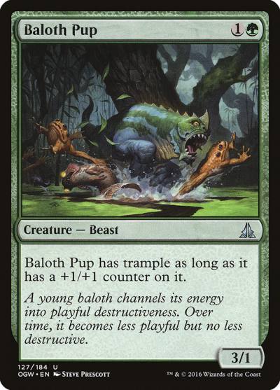 Baloth Pup 127 Oath of the Gatewatch Magic card
