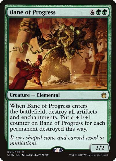 Bane of Progress CMA-91 Commander Anthology Magic card