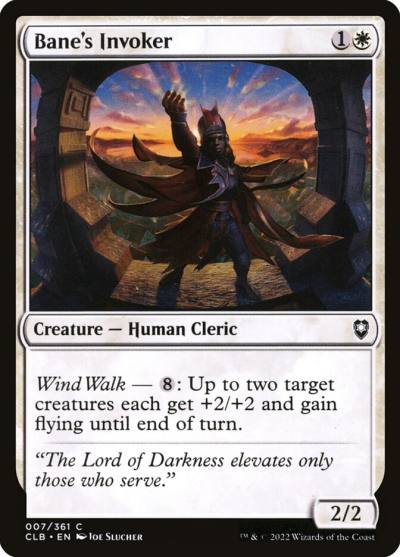 Bane's Invoker 7 Commander Legends: Battle for Baldur's Gate Magic card