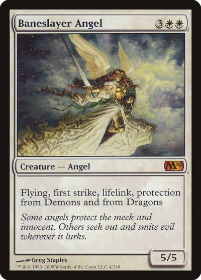 Baneslayer Angel M10-4 Magic 2010 Magic card