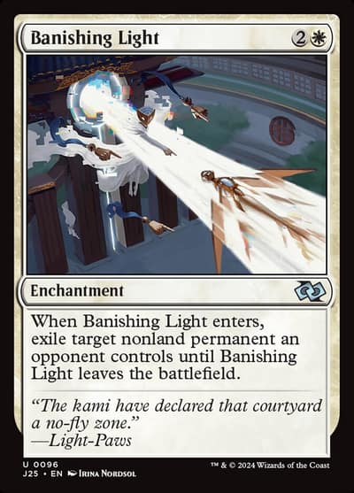 Banishing Light J25-96 Foundations Jumpstart Magic card