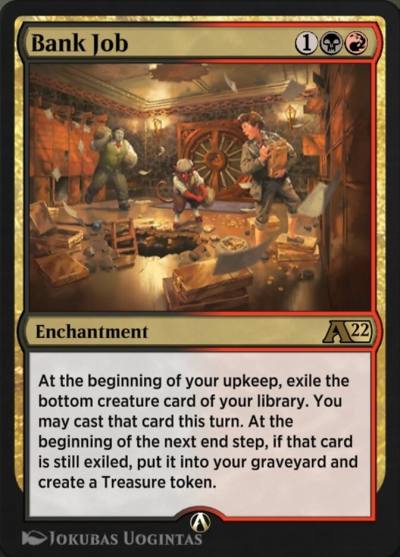 Bank Job YSNC-18 Alchemy: New Capenna Magic card