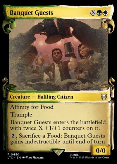 Banquet Guests LTC-450 Tales of Middle-earth Commander Magic card
