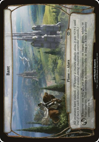 Bant OHOP-4 Planechase Planes Magic card