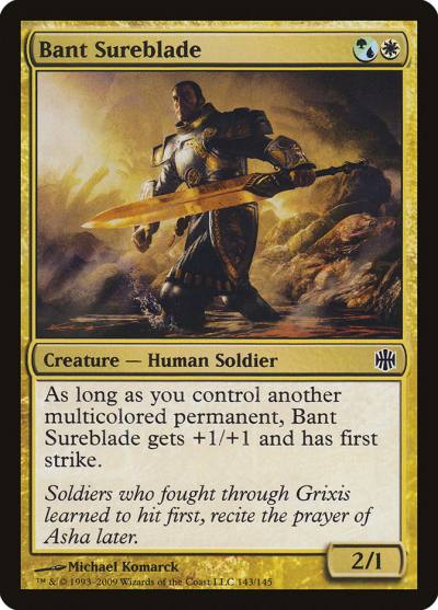 Bant Sureblade 143 Alara Reborn Magic card