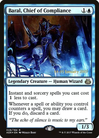 Baral, Chief of Compliance PAER-28S Aether Revolt Promos Magic card