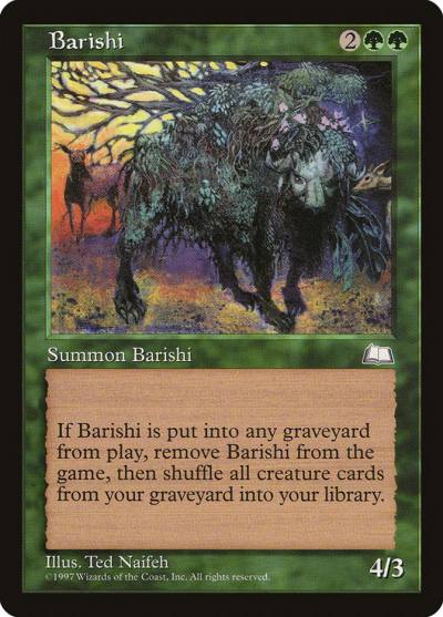 Barishi WTH-119 Weatherlight Magic card