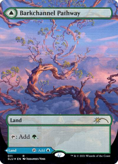 Barkchannel Pathway // Tidechannel Pathway SLU-11 Secret Lair: Ultimate Edition Magic card
