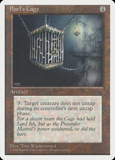 Barl's Cage CHR-94 Chronicles Magic card