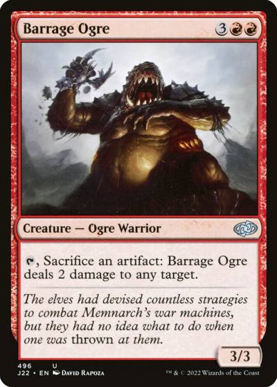 Barrage Ogre J22-496 Jumpstart 2022 Magic card