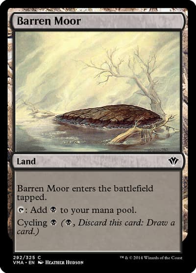 Barren Moor VMA-292 Vintage Masters Magic card