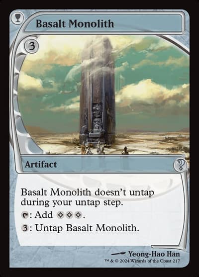 Basalt Monolith MB2-217 Mystery Booster 2 Magic card