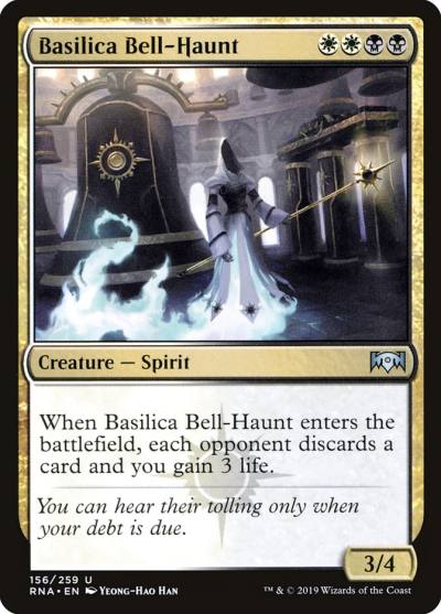 Basilica Bell-Haunt 156 Ravnica Allegiance Magic card