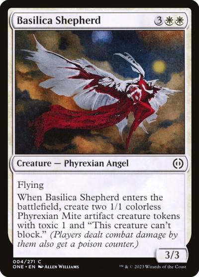 Basilica Shepherd 4 Phyrexia: All Will Be One Magic card
