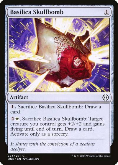 Basilica Skullbomb ONE-224 Phyrexia: All Will Be One Magic card